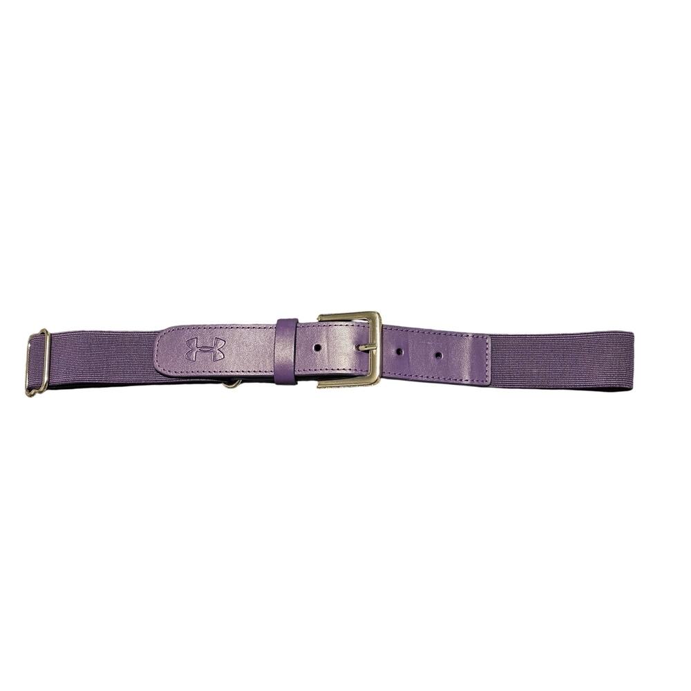Under Armour Purple Baseball Belt – Adjustable OSFM Athletic Youth